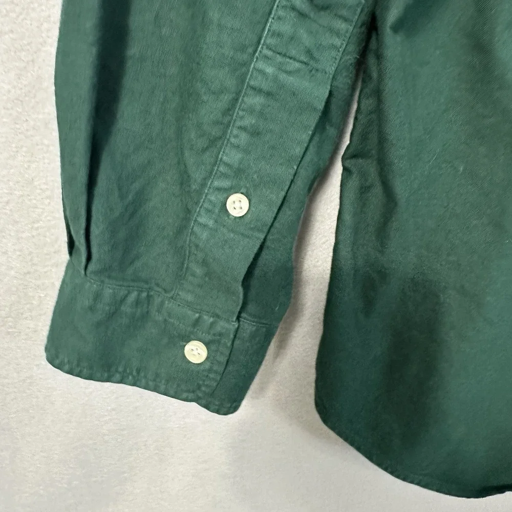 Polo Ralph Lauren Button Down Forest Green Shirt Preppy Men's 2XLT